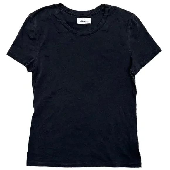 Rowan Women's T-Shirt Tyler Supima Cotton Short Sleeve Top Tee In Canyon Clay - Foto 12